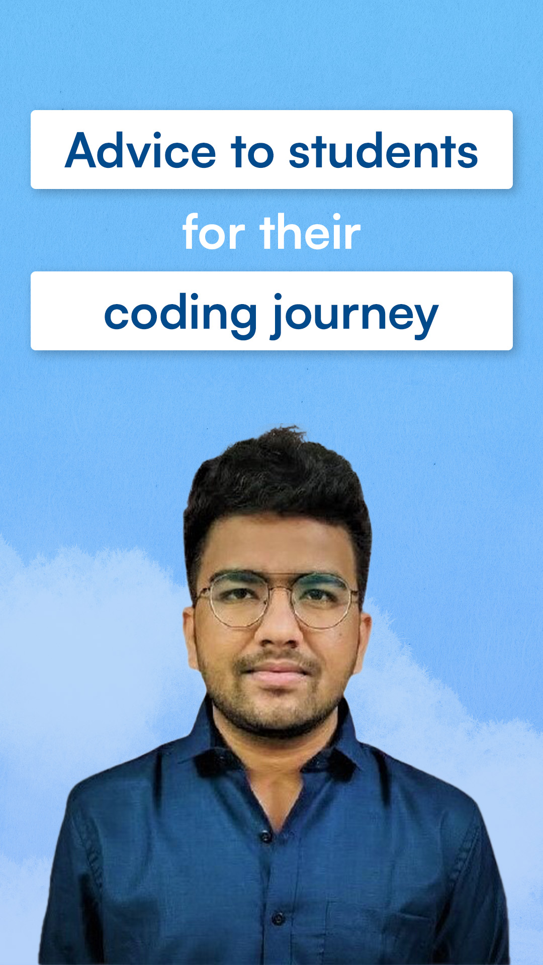 Video testimonial thumbnail - student success story and course experience