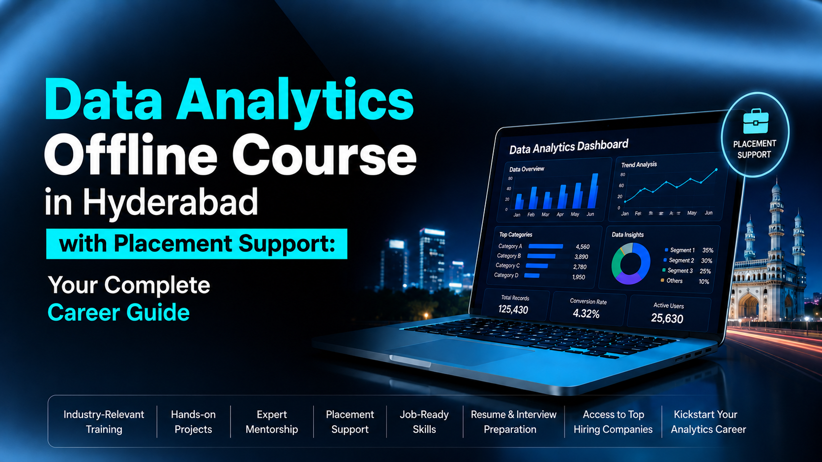 Data Analytics Offline Course in Hyderabad with Placement Support: Your Complete Career Guide