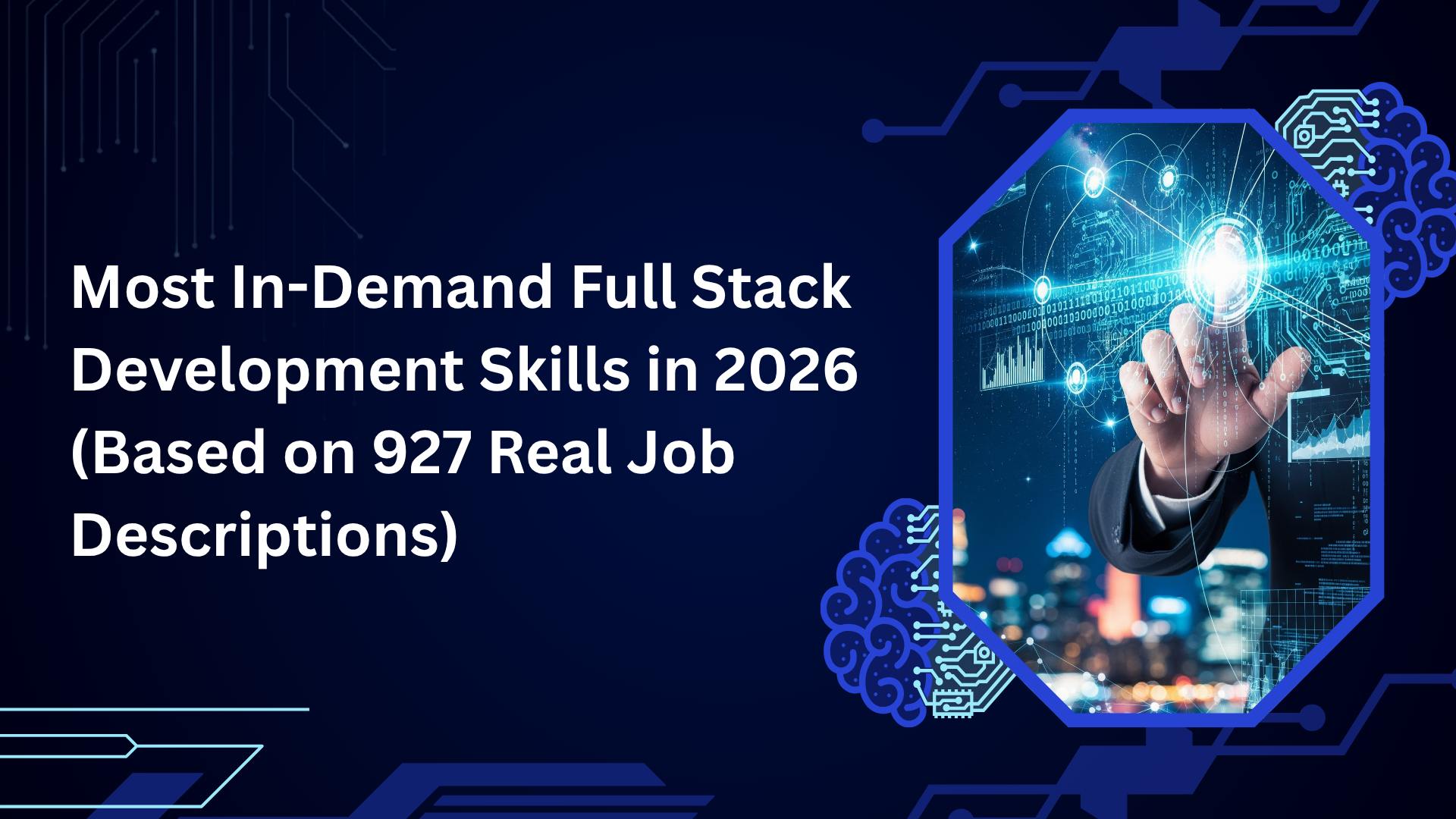 Most In-Demand Full Stack Development Skills in 2026 (Based on 927 Real Job Descriptions)