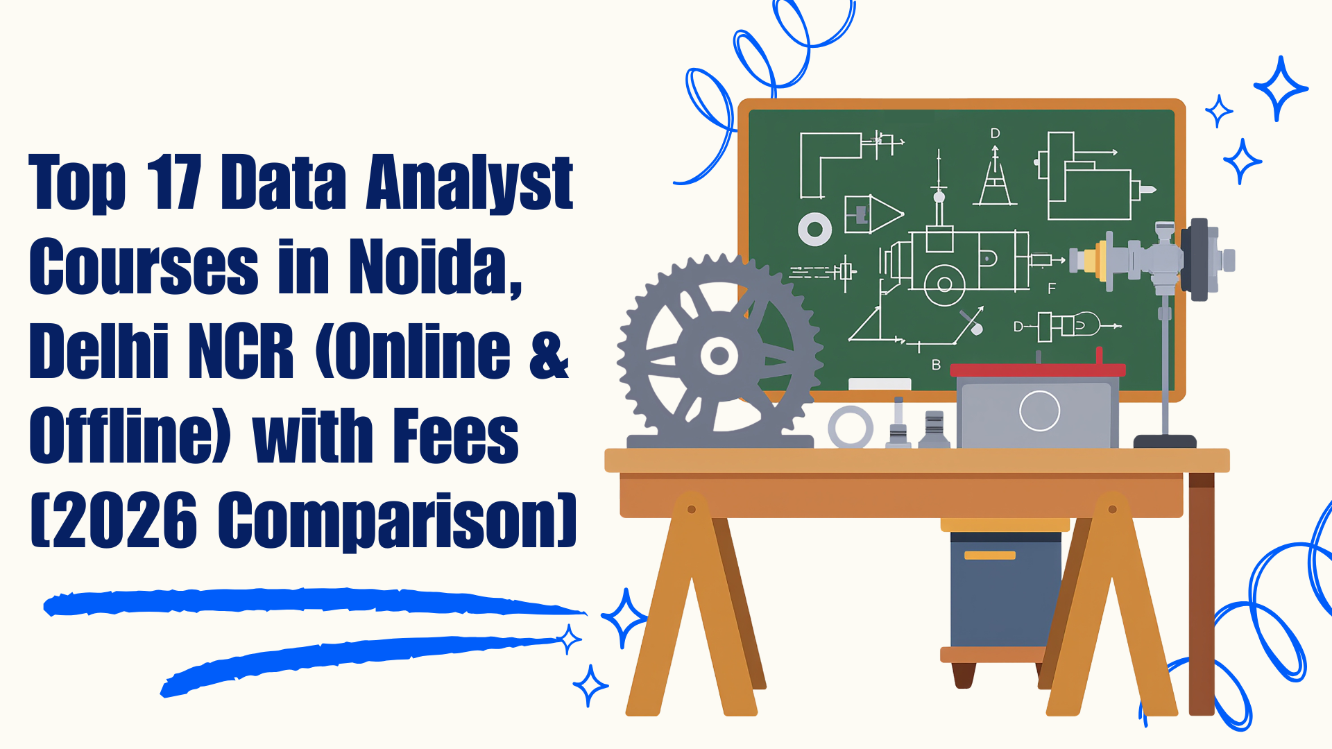 Top 17 Data Analyst Courses in Noida, Delhi NCR (Online & Offline) with Fees [2026 Comparison]